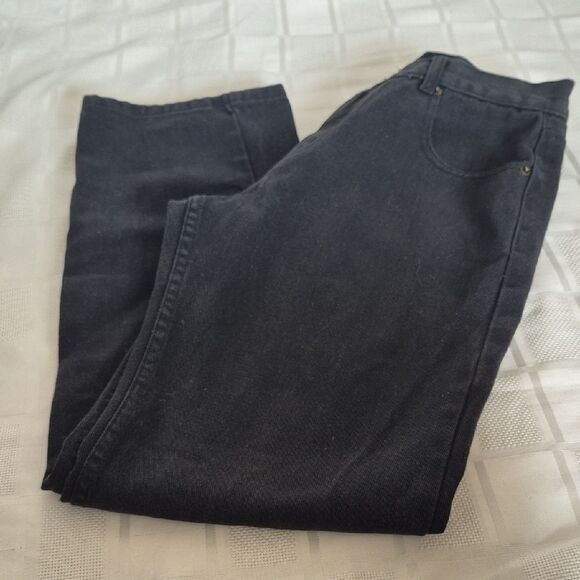 Polo by Ralph Lauren Men's Classic Black Straight Jeans - Picture 10 of 16